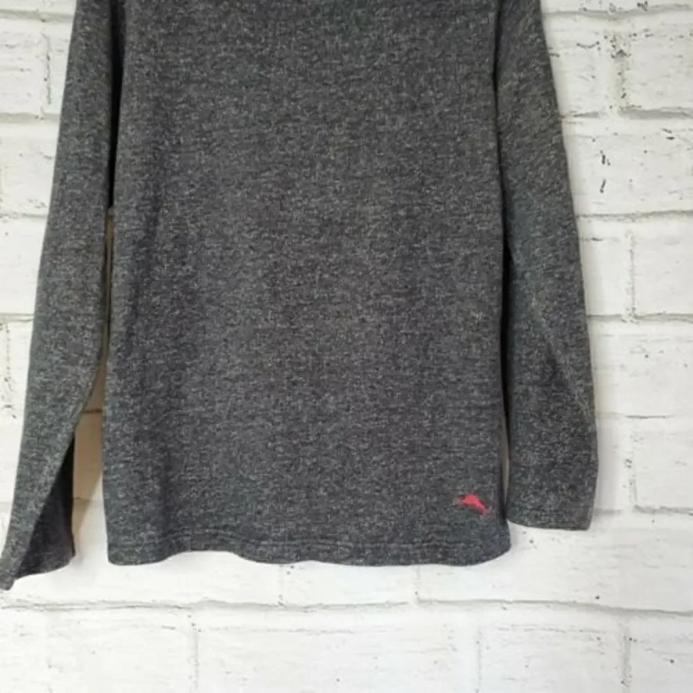 Tommy Bahama Mens Sweater Sz Medium Long Sleeve Pullover Gray Cotton-Poly